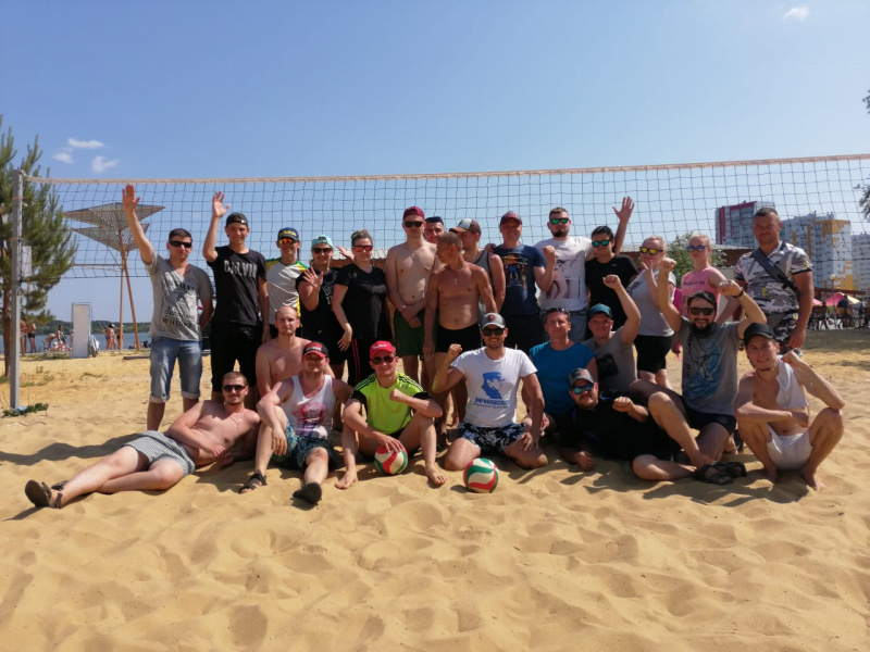 В Спутнике состоялся турнир по пляжному волейболу