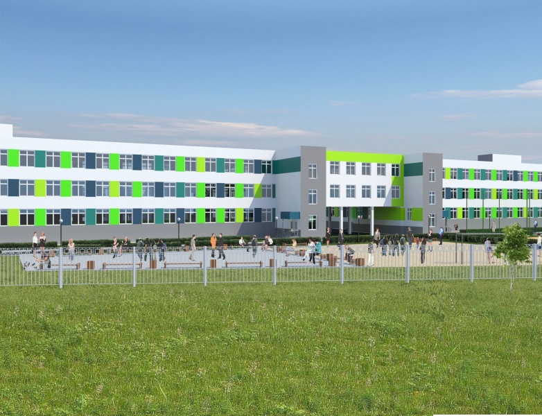 Строительство школы в Спутнике близится к завершению