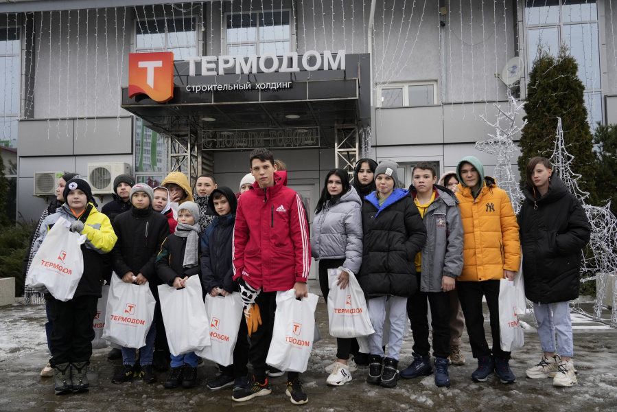 «Термодом» поздравил воспитанников Спасского детского дома