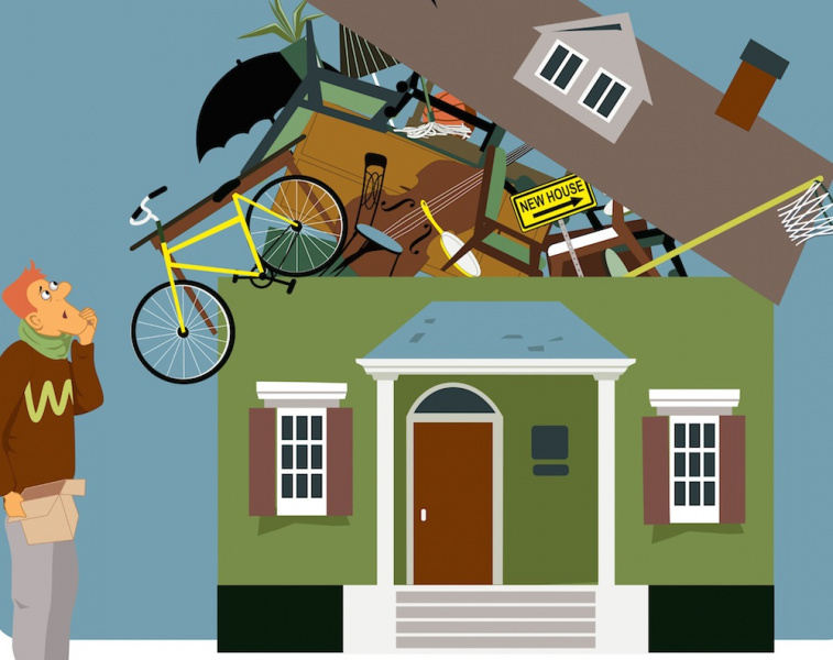 Захламление мест общего пользования