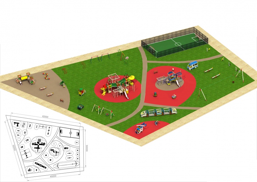 Разработан проект детской площадки